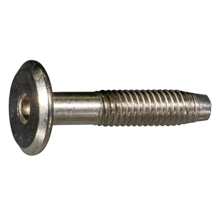 Midwest Fastener Binding Screw, 1.00mm (Coarse), Steel, Nickel, 8 PK 933685